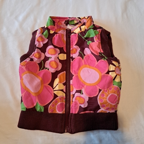 Hanna Andersson girls vest size 80 or 18-24 months - Picture 1 of 4